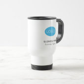 Mug De Voyage Voyage de logo professionnel personnalisé (Devant droit)