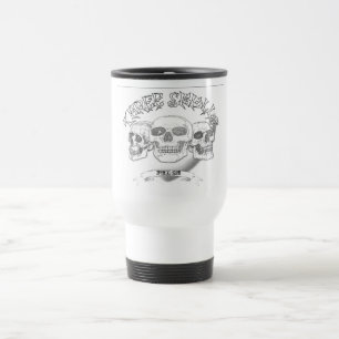 Mug De Voyage Voyage de paix de trois crânes/tasse de