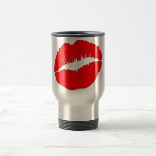 Mug De Voyage Voyage de Red Kissy Lips (Centre)