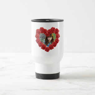 Mug De Voyage Voyage fait sur commande de photo de roses