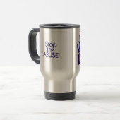 Mug De Voyage Voyage/tasse de banlieusard (Devant gauche)