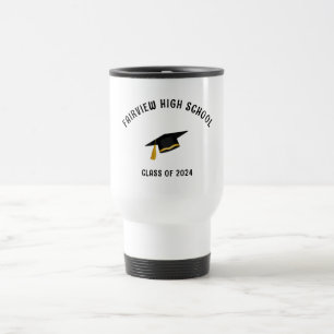 Mug De Voyage Voyage texte simple pour la remise de diplôme
