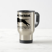 Mug De Voyage Voyager Musique Jouer dur AHT (Devant droit)