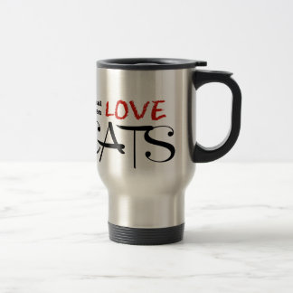 Mug De Voyage Vrais chats d'amour d'hommes