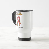 MUG DE VOYAGE VRAIS HOMMES COMBATTANTS (Devant gauche)