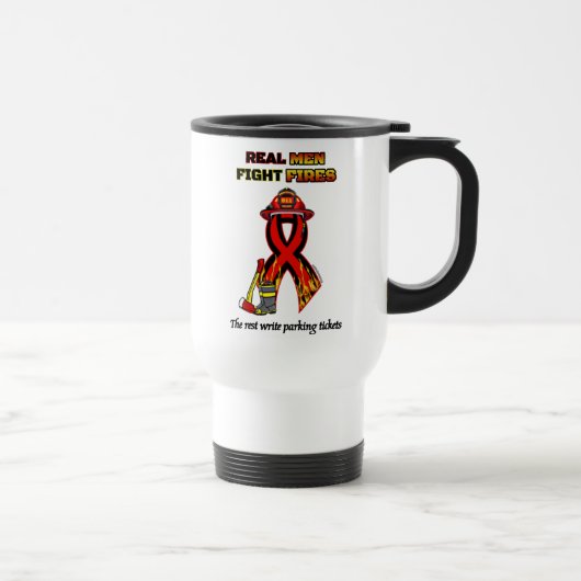 MUG DE VOYAGE VRAIS HOMMES COMBATTANTS (Droite)