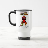 MUG DE VOYAGE VRAIS HOMMES COMBATTANTS (Gauche)