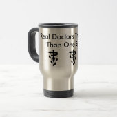 Mug De Voyage vrais médecins (Devant gauche)