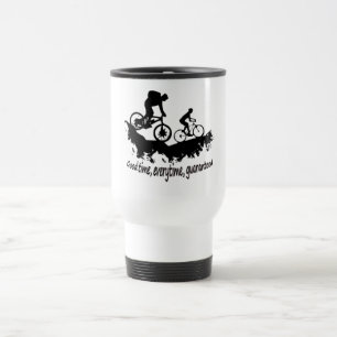 Mug De Voyage VTT Bon Temps Citation Inspirationnelle