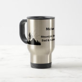 Mug De Voyage VTT Papa Et Mari (Devant gauche)