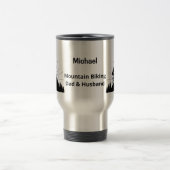 Mug De Voyage VTT Papa Et Mari (Centre)