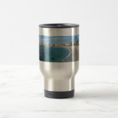 Mug De Voyage vue avant de plage (Centre)