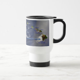 Mug De Voyage Vue sur les îles Hawaiiennes