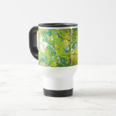 Mug De Voyage Wacky Retro Floral 2 (Devant gauche)