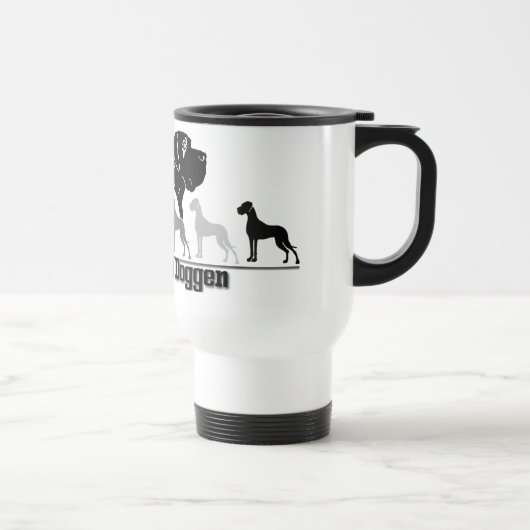 Mug De Voyage Warmhaltebecher Dogge (Droite)