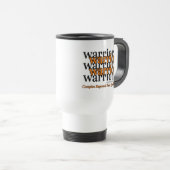 Mug De Voyage Warrior/Repeated (Devant droit)