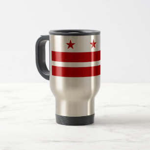 Mug De Voyage Washington, drapeau de C.C