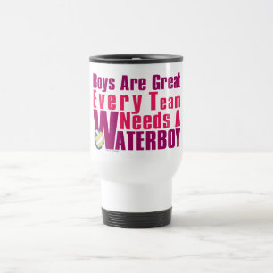 Mug De Voyage Waterboy Volleyball en rose