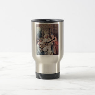 Mug De Voyage Watteau, art de Jean-Antoine