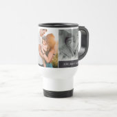 Mug De Voyage We Love You Daddy Chalkboard Photo Collage (Devant droit)
