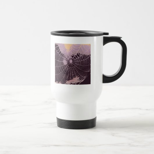 Mug De Voyage Web Abstrait Spider (Droite)