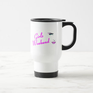 Mug De Voyage Week-end de filles (visage)