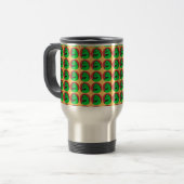 Mug de voyage Weenii "Tête de Weenii" vert (Devant gauche)