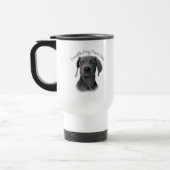 Mug De Voyage Weimaraner Double Dog Osez-Vous (Gauche)