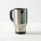 Mug De Voyage Weisser Blütenkelch (Devant gauche)