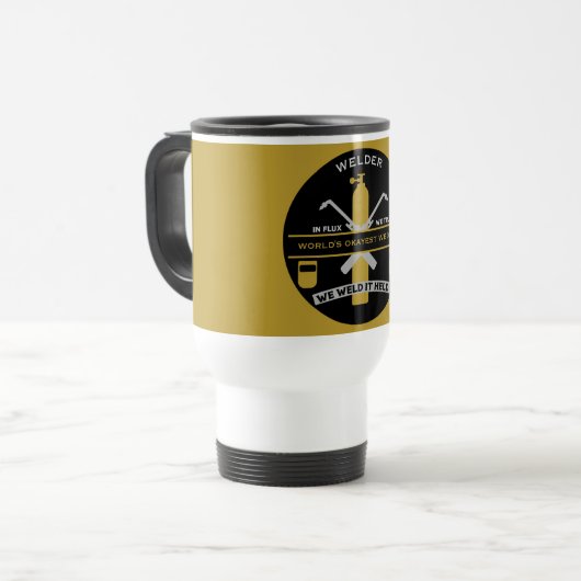 Mug De Voyage Welding Humor Gift (Devant gauche)