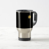 Mug De Voyage Whimsigoth Pentagram Sun Classic (Devant droit)