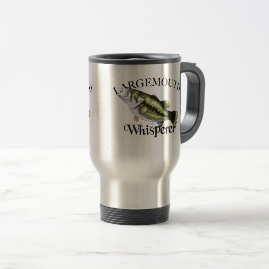 Mug De Voyage Whisperer basse à grande bouche (Devant droit)