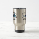 Mug De Voyage Whisperer de rôti de poisson clair (Centre)