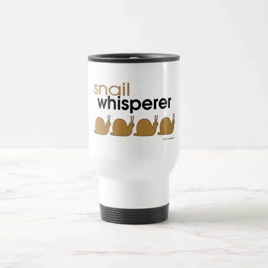 Mug De Voyage Whisperer d'escargot (Centre)