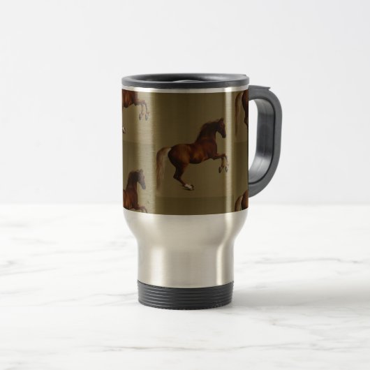 Mug De Voyage WhistleJacket par George Stubbs (Devant droit)