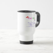 Mug De Voyage White Vacay Margarita— (Devant droit)