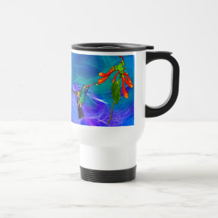 Mug De Voyage Wild Hummingbird Oiseaux-amoureux de la série Art