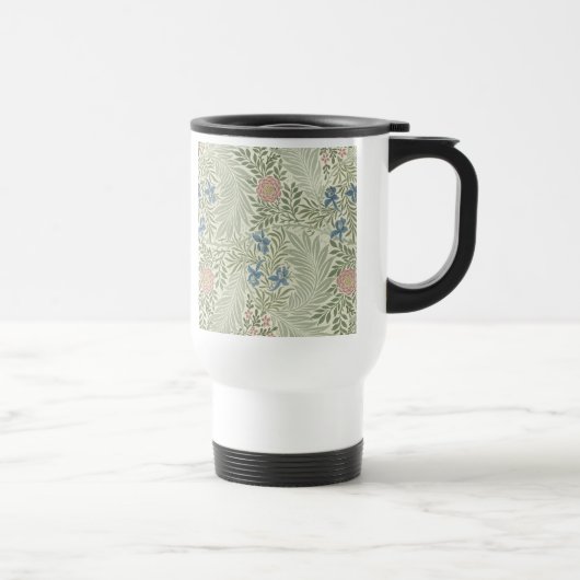 Mug De Voyage William Morris Larkspur Fond d'écran floral (Droite)