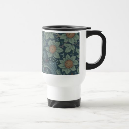 Mug De Voyage William Morris Orchard Art Motif (Droite)