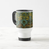 Mug De Voyage William Morris Peacock Dragon Fond d'écran (Devant gauche)