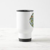 Mug De Voyage William Morris Pomegranate Bleu papier peint color (Centre)