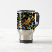 Mug De Voyage William Morris, Strawberry Thief, (Devant droit)