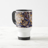 Mug De Voyage William Morris Wey Fond d'écran Floral (Devant gauche)