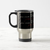 Mug De Voyage William Ward imaginent la citation (Gauche)