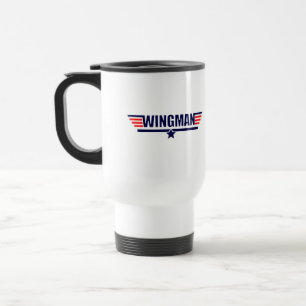 Mug De Voyage Wingman d'arme à feu de pouvoir adiathermique