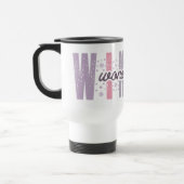 Mug De Voyage Winter Wonderland - Typographie Festive Art (Gauche)