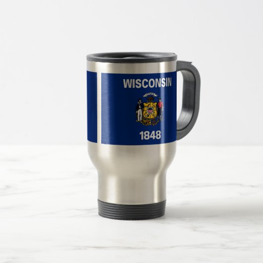 Mug De Voyage Wisconsin (Devant droit)