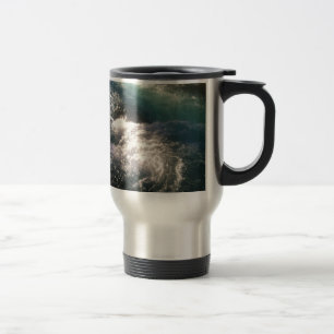 Mug De Voyage Wizard Falls sur la rivière Metolius