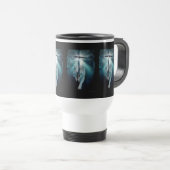 Mug De Voyage WOLF & EAGLE Wildlife Art Drinkware (Devant droit)