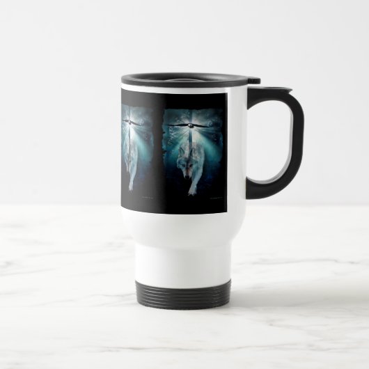 Mug De Voyage WOLF & EAGLE Wildlife Art Drinkware (Droite)